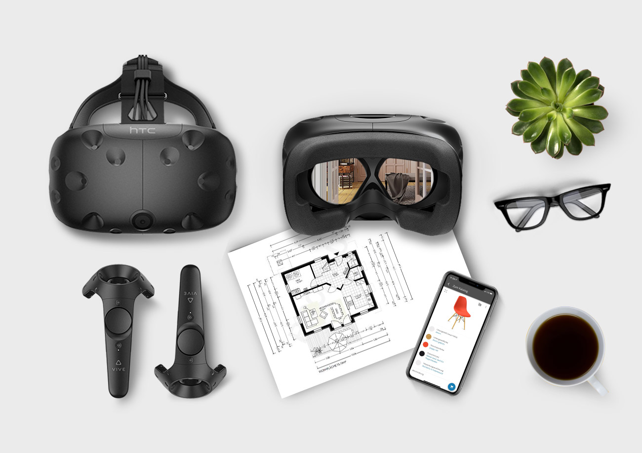 pCon.planner Plugin - VR-Viewer: Virtual Reality bei office_m